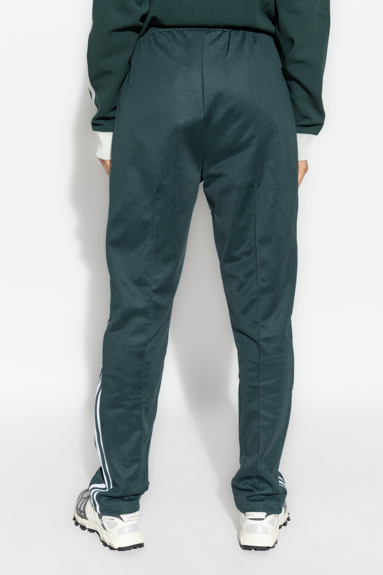 Adidas dark green pants on sale